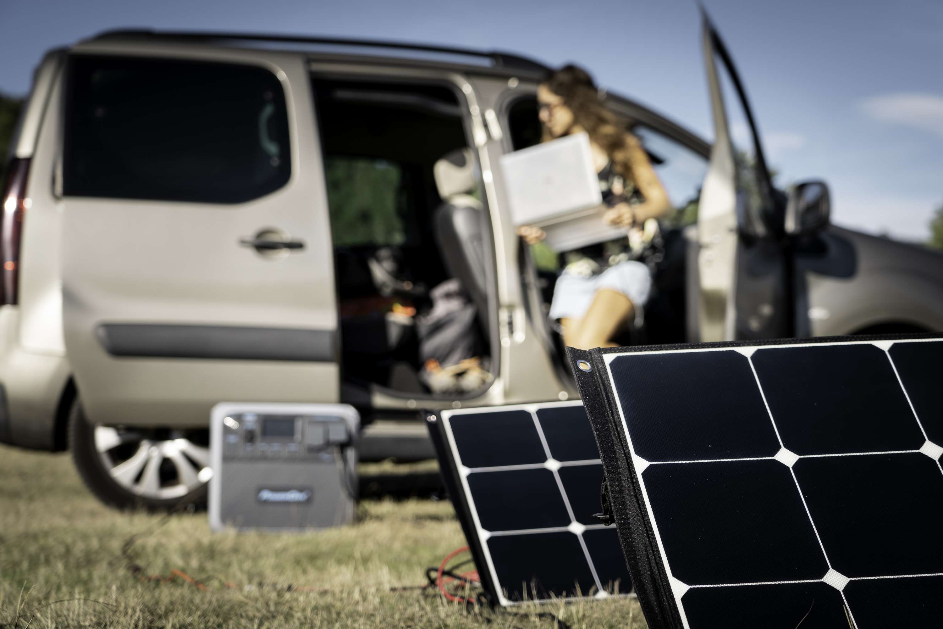 solar generator and panels